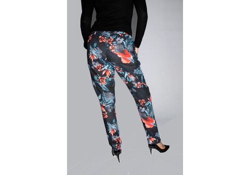 Pantalon - imprime fleur. au meilleur prix au Maroc