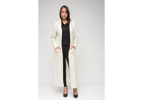 Gilet - Écru au meilleur prix au Maroc