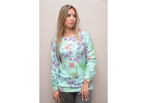 Pull vert imprime au meilleur prix au Maroc