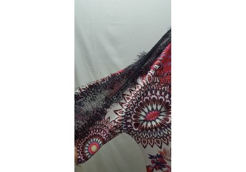 tunique imprime ECRU /FUSHIA au meilleur prix au Maroc