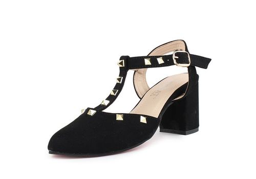 ESCARPINS à Talon -NOIR au meilleur prix au Maroc