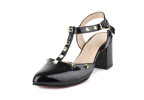 ESCARPINS à Talon -NOIR au meilleur prix au Maroc