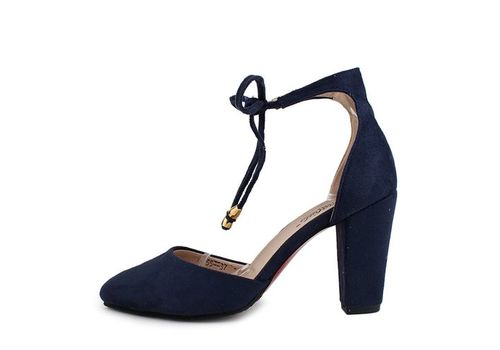 ESCARPINS à Talon -BLEU au meilleur prix au Maroc