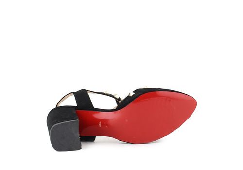 ESCARPINS à Talon -NOIR au meilleur prix au Maroc