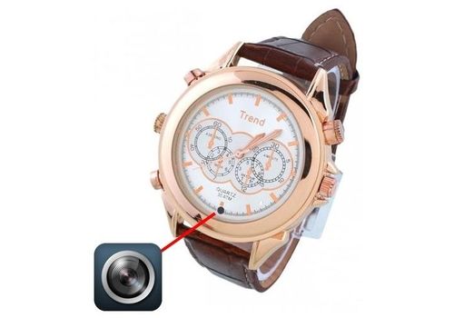 MONTRE CAMERA ESPION TREND GOLD 32G au meilleur prix au Maroc