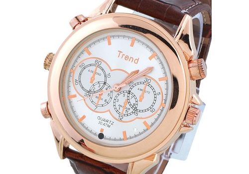 MONTRE CAMERA ESPION TREND GOLD 32G au meilleur prix au Maroc