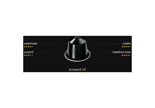 Nespresso Ristretto café original 10 Capsules - intensité 10 au meilleur prix au Maroc