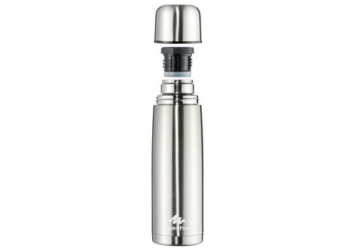 Quechua Thermos original bouteille isotherme 1L inox pour le randonneur au meilleur prix au Maroc