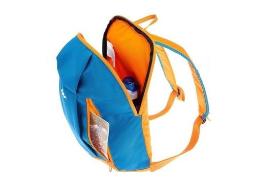 SAC A DOS DE RANDONNÉE NH100 10 LITRES BLEU-ORANGE au meilleur prix au Maroc