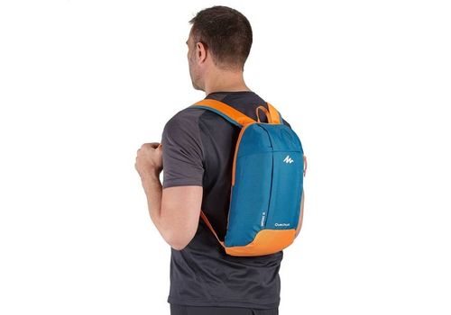 SAC A DOS DE RANDONNÉE NH100 10 LITRES BLEU-ORANGE au meilleur prix au Maroc