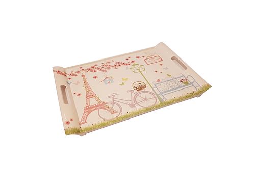 Plateau mélamine résistant à la chaleur motif la mer made in italy 49,5*34*2,5cm au meilleur prix au Maroc