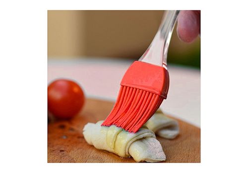 Pinceau Silicone résistant à la chaleur Rouge au meilleur prix au Maroc