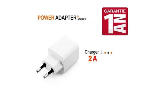 Chargeur Mural USB 2A au meilleur prix au Maroc