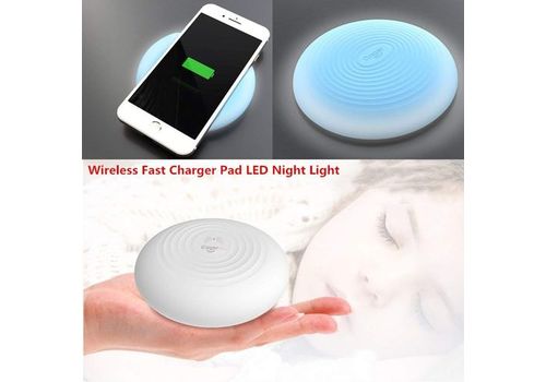 CHARGEUR MAGNETIQUE SANS FIL BLANC au meilleur prix au Maroc