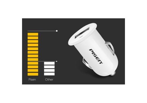 Chargeur Auto 1A Blanc au meilleur prix au Maroc