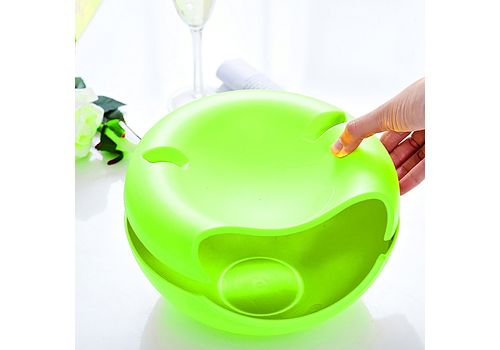 Bol melon de rangement multifonctionnel avec emplacement pour téléphone - Vert pistache au meilleur prix au Maroc