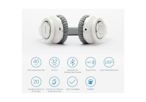 Casque LH300 Bluetooth 4.0 Blanc au meilleur prix au Maroc