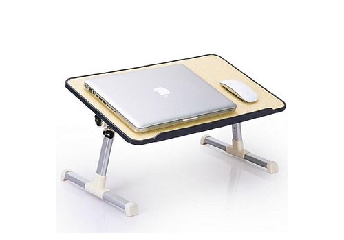 Table de PC Portable Réglable avec Ventilateur de Refroidissement Intégré usb - Noir au meilleur prix au Maroc
