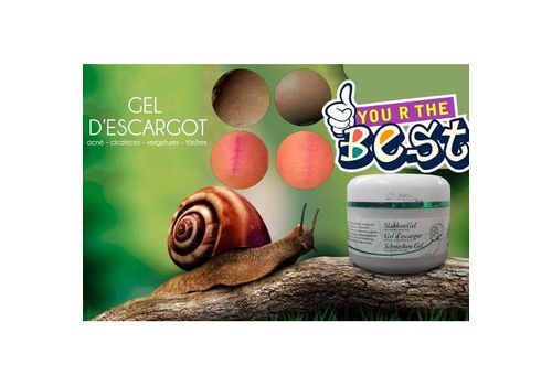 Gel d'escargot Original anti tache - ride - vergetures - acnés et cicatrices pour ts types de peau 50ml au meilleur prix au Maroc