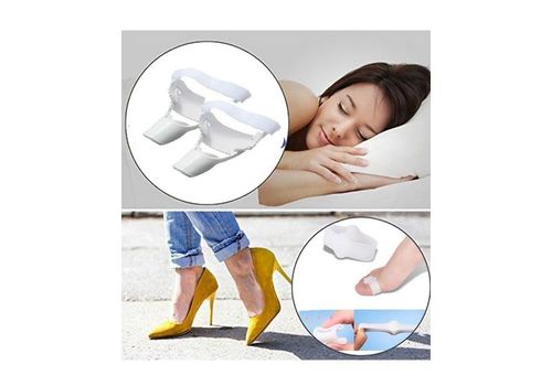 Paire Correcteur Orteil Hallux valgus plus Separateur en SIlicone au meilleur prix au Maroc