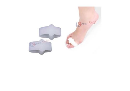 Paire Correcteur Orteil Hallux valgus plus Separateur en SIlicone au meilleur prix au Maroc