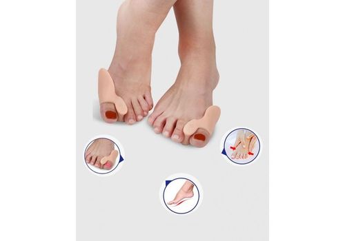 Paire Séparateurs d'Orteil en Silicone au meilleur prix au Maroc