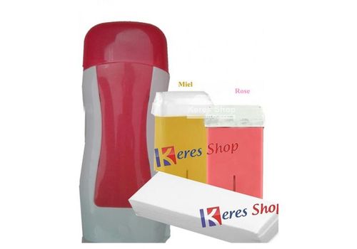 Pack Epilation Appareil plus 100 bandes 2 recharges au meilleur prix au Maroc