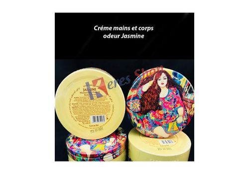 Crème Hydratante Mains et Corps Senteur Jasmine Pôt 150ml au meilleur prix au Maroc