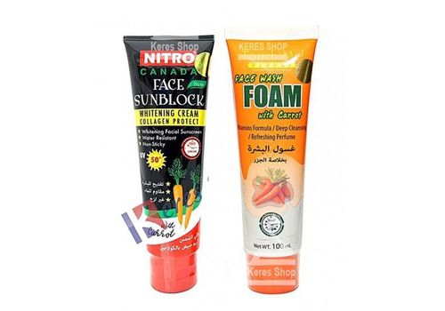 Ecran Solaire Nitro Canada Lotion Visage  Extrait Carottes Touch Me au meilleur prix au Maroc