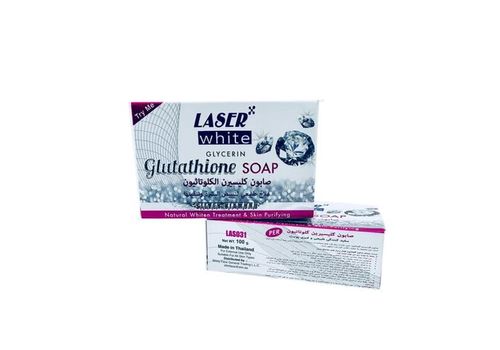 Savon Glutathion de Laser blanc au meilleur prix au Maroc
