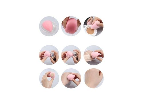 3 Blenders à fond de teint Blender Sponge Multi Couleur au meilleur prix au Maroc