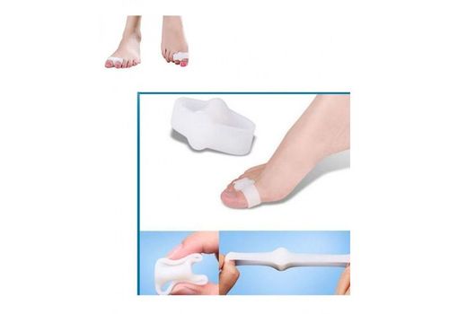 Paire Correcteur Orteil Hallux valgus plus Separateur en SIlicone au meilleur prix au Maroc