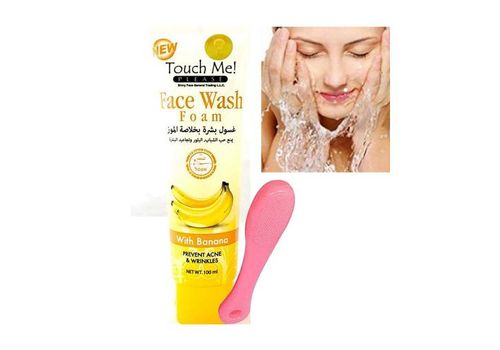 Lotion Visage Banane Ant Acné Anti Vieillissement plus Brosse Points Noir au meilleur prix au Maroc