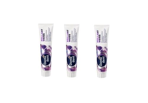 pack trois dentifrices Brillant weiss 125ml au meilleur prix au Maroc