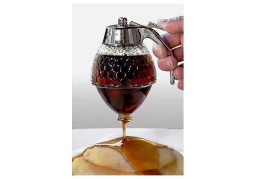 Distributeur de miel - Bouteille/bocal en acrylique au meilleur prix au Maroc