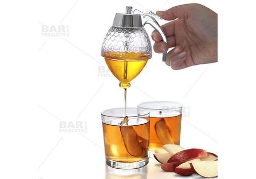 Distributeur de miel - Bouteille/bocal en acrylique au meilleur prix au Maroc