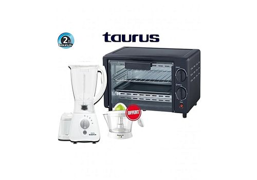 TAURUS PACK FOUR HORIZON 10L PLUS BLENDER PERU 1.5L PLUS PRESSE ORANGE GRATUIT au meilleur prix au Maroc