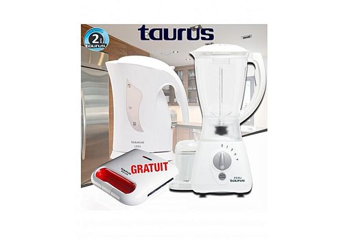 TAURUS PACK ETE BLENDER PERU 1.5L BOUILLORE LOIZA 2200W 1,7L au meilleur prix au Maroc