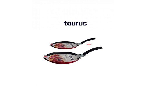 Lot 2 Crêpières  rouge  VITAL  Anti-Adhésive 25 cm+14 Cm au meilleur prix au Maroc