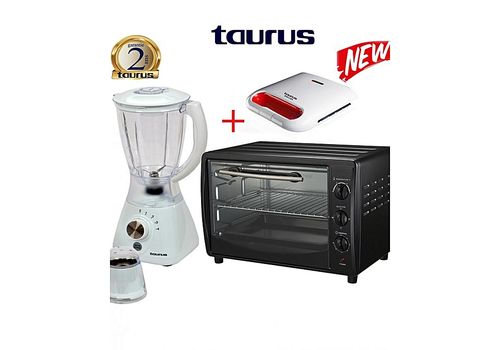 TAURUS PACK RAMADAN FOUR SAHARA 50L + BLENDER 550W PERU + PANINI DALLAS au meilleur prix au Maroc
