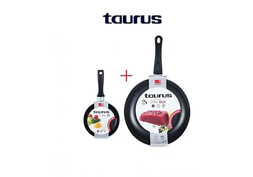 Lot 2 poêles rouge VITAL Anti-Adhésive 30 cm+14 cm au meilleur prix au Maroc