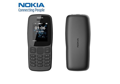 NOKIA 106 2018 GRIS FONCE au meilleur prix au Maroc