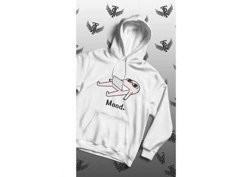 Capuchon Blanc Mood-Tag Ropa- au meilleur prix au Maroc