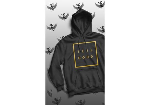 Capuchon noir Feel Good - tag ropa - au meilleur prix au Maroc