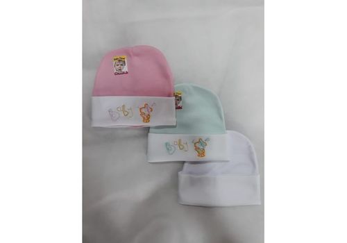 Lot de 3 bonnets 100% coton au meilleur prix au Maroc