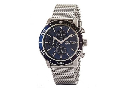 Montre Aviator Mesh AVW2070G302 - Argenté au meilleur prix au Maroc