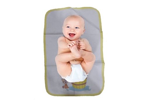 Tapis à Langer BABY CONFORT RefinedSoft Breathable Waterproof - Jaune au meilleur prix au Maroc