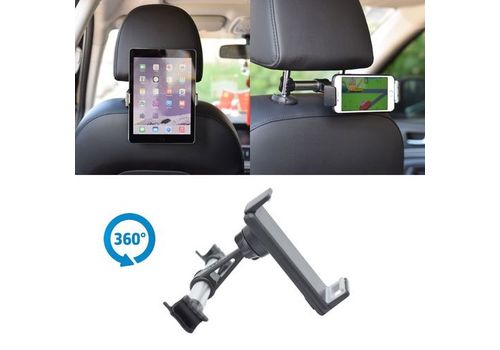 Support De Voiture Siège Arrière Titulaire Réglable pour iPhone,Tablet,Téléphone au meilleur prix au Maroc