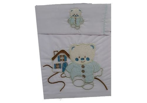 Bear - Couverture pour bébé 2 Pieces High Quality - Multifunctional en Coton - Vert 2 X 1 au meilleur prix au Maroc