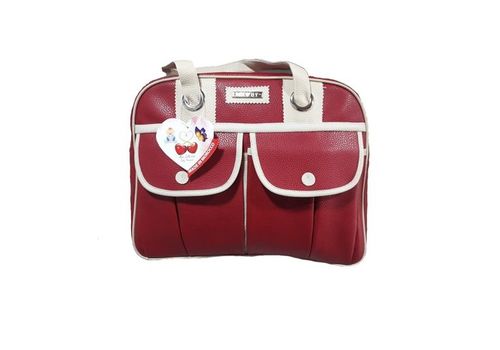 Pack bébé : Sac à langer 4 pièces Bébé - Grenat au meilleur prix au Maroc